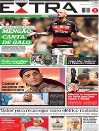 Capa do jornal Extra 27/04/2026