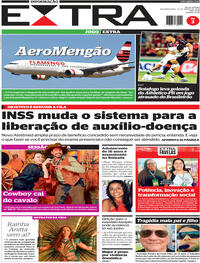 Capa do jornal Extra 30/03/2026