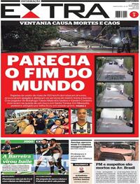 Capa Jornal Extra