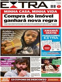 Capa do jornal Extra 31/01/2026