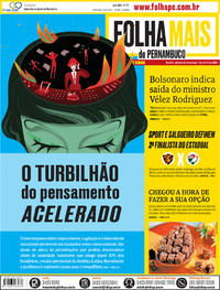 Capa do jornal Folha de Pernambuco 06/04/2019