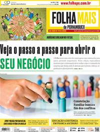 Capa do jornal Folha de Pernambuco 10/08/2019