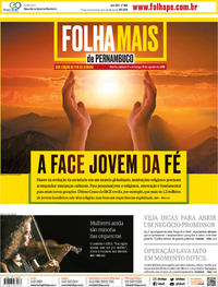 Capa do jornal Folha de Pernambuco 17/08/2019