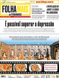 Capa do jornal Folha de Pernambuco 28/09/2019