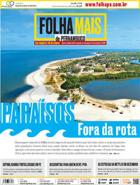 Capa do jornal Folha de Pernambuco 30/11/2019