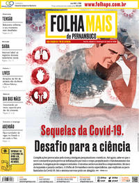 Capa do jornal Folha de Pernambuco 02/05/2020