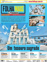 Capa do jornal Folha de Pernambuco 11/01/2020