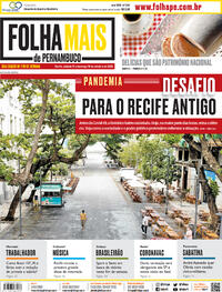 Capa do jornal Folha de Pernambuco 17/10/2020