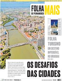 Capa do jornal Folha de Pernambuco 02/03/2024
