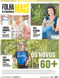 Capa do jornal Folha de Pernambuco 13/04/2024