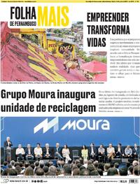Capa do jornal Folha de Pernambuco 07/06/2025