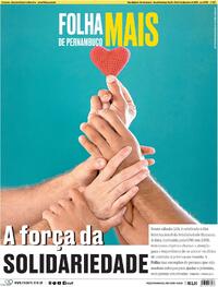 Capa do jornal Folha de Pernambuco 20/12/2025