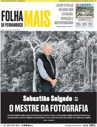 Capa do jornal Folha de Pernambuco 24/05/2025
