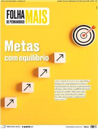 Capa do jornal Folha de Pernambuco 27/12/2025