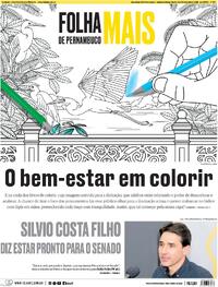 Capa do jornal Folha de Pernambuco 28/06/2025