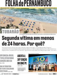 Capa Folha de Pernambuco 02/06/2026