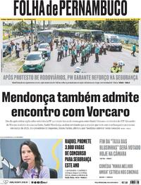 Capa Folha de Pernambuco 03/09/2026