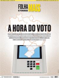 Capa Jornal Folha de Pernambuco