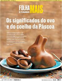 Capa do jornal Folha de Pernambuco 04/04/2026