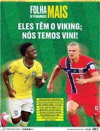 Capa Folha de Pernambuco 04/07/2026