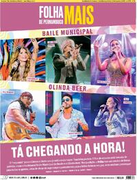Capa do jornal Folha de Pernambuco 07/02/2026