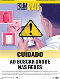 Capa Jornal Folha de Pernambuco