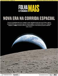 Capa do jornal Folha de Pernambuco 11/04/2026
