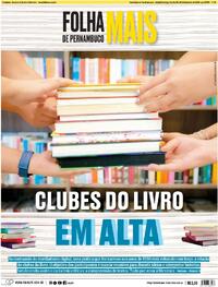 Capa do jornal Folha de Pernambuco 21/02/2026