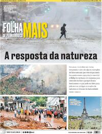 Capa do jornal Folha de Pernambuco 21/03/2026