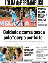 Capa Folha de Pernambuco 28/05/2026