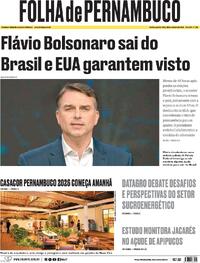 Capa Jornal Folha de Pernambuco