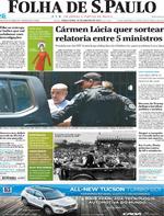 Capa do jornal Folha de S.Paulo 31/01/2017