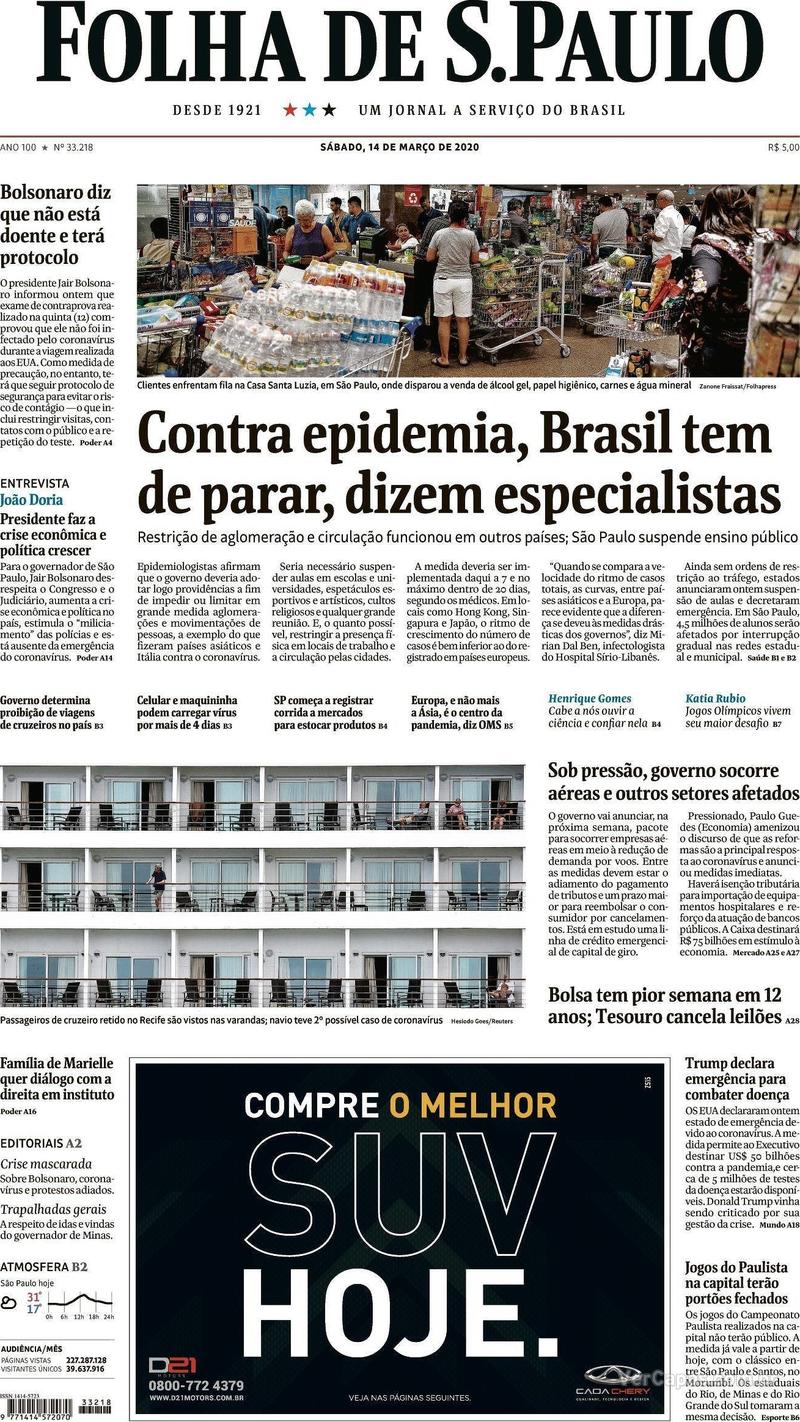 JORNAL O REGIONAL Edição 717 14/03/2020 - São pedro-Para-São paulo