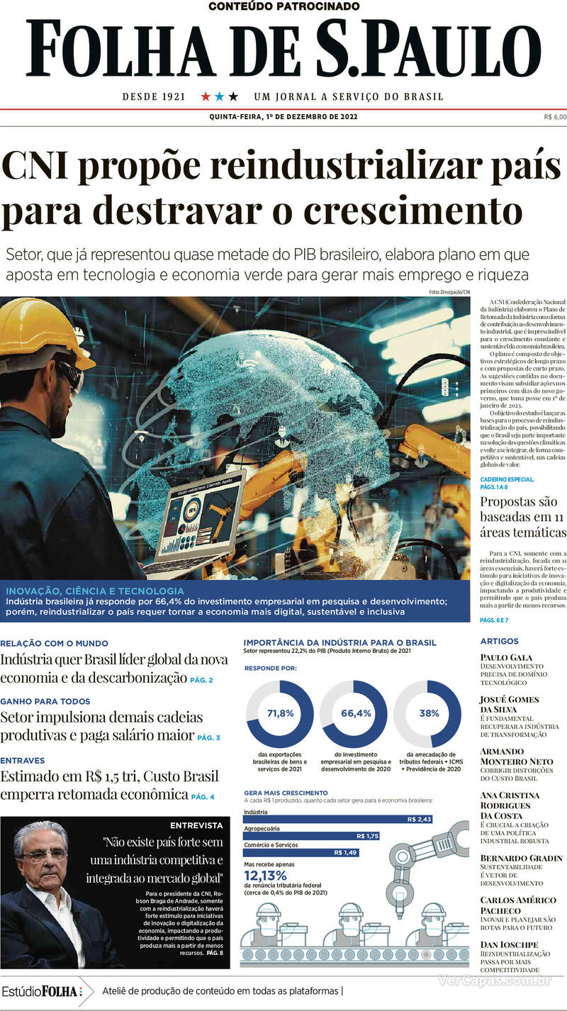 Capa Folha De Spaulo Terça25 De Outubro De 2022 2211