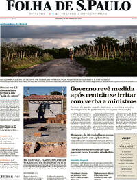 Capa do jornal Folha de S.Paulo 24/06/2023