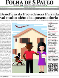 Capa do jornal Folha de S.Paulo 06/05/2025