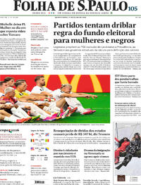 Capa Jornal Folha de S.Paulo