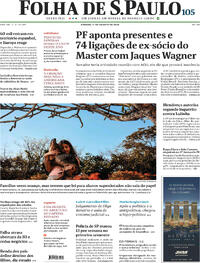 Capa Folha de S.Paulo 01/08/2026