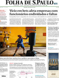 Capa Folha de S.Paulo 02/08/2026