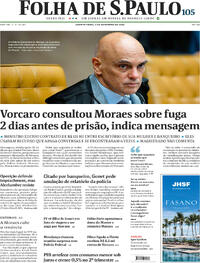 Capa Folha de S.Paulo 02/09/2026