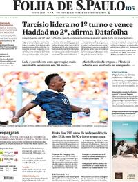 Capa Folha de S.Paulo 05/07/2026