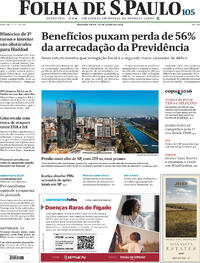 Capa Folha de S.Paulo 13/07/2026