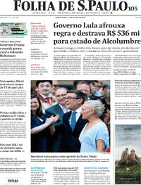 Capa Folha de S.Paulo 21/07/2026