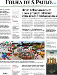 Capa Folha de S.Paulo 22/07/2026
