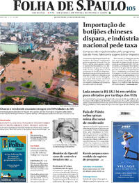 Capa Folha de S.Paulo 23/07/2026