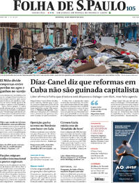 Capa Folha de S.Paulo 23/08/2026