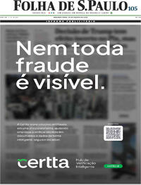 Capa Jornal Folha de S.Paulo