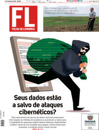 Capa do jornal Folha Londrina 30/01/2021