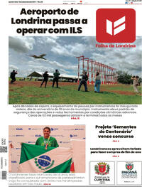 Capa do jornal Folha Londrina 11/12/2025