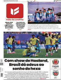 Capa Folha Londrina 06/07/2026